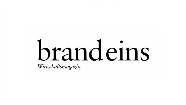 Brand eins Logo