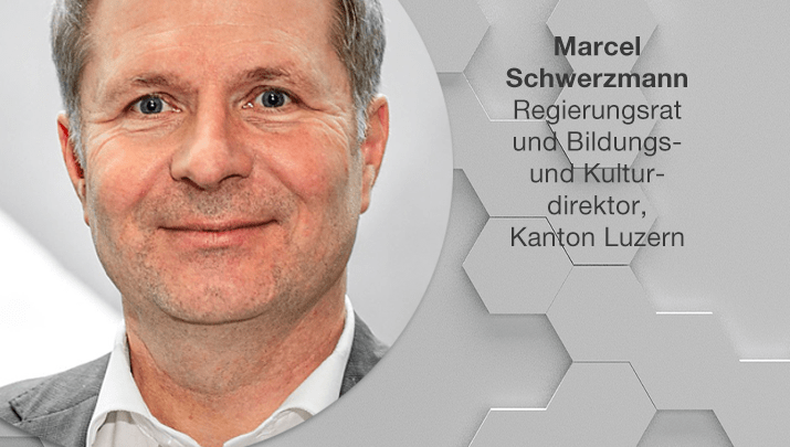 Marcel Schwerzmann, Regierungsrat und Bildungs- und Kulturdirektor Kanton Luzern