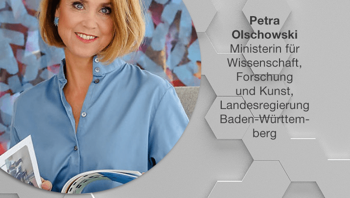 Petra Olschowski, Ministerin für Wissenschaft, Forschung und Kunst, Landesregierung Baden-Württemberg